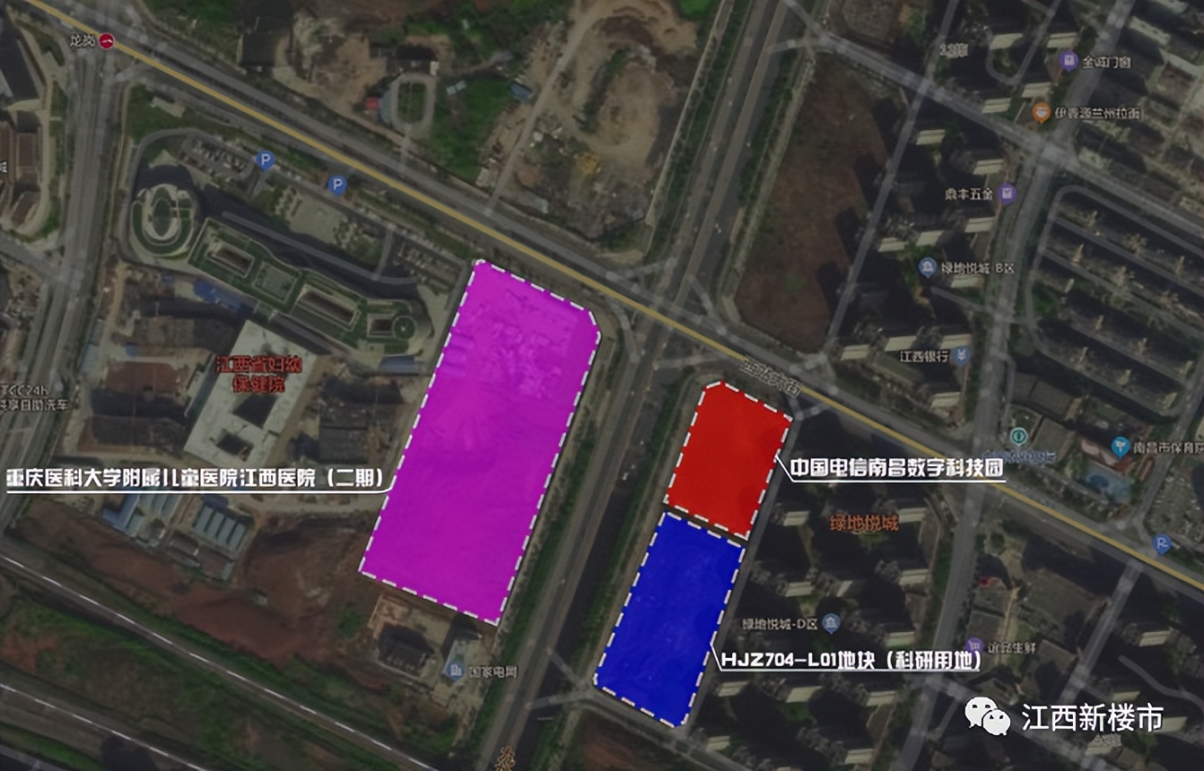江西省妇幼保健院红谷滩医院,江西省妇幼保健院红谷滩医院航拍