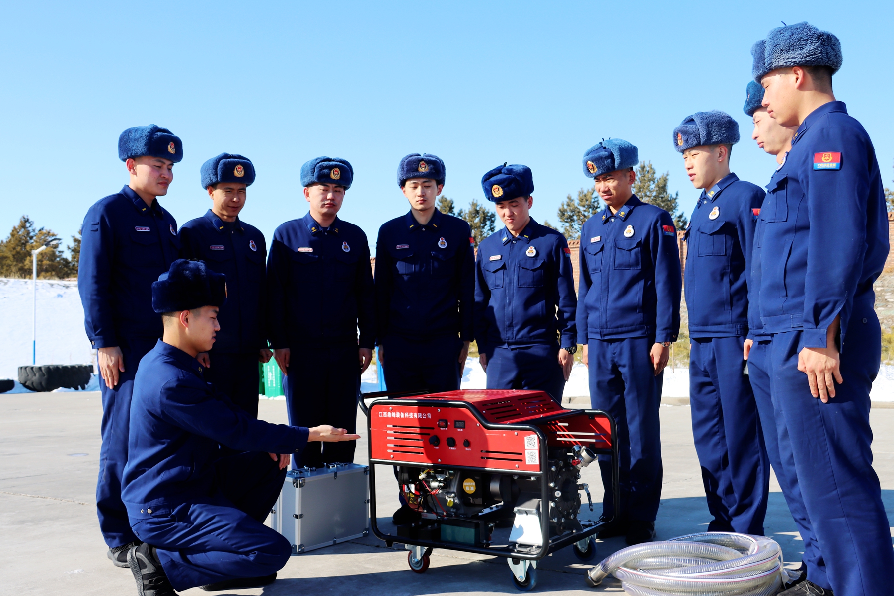 呼伦贝尔森林消防支队鄂温克旗,呼伦贝尔市森林消防支队开展演练