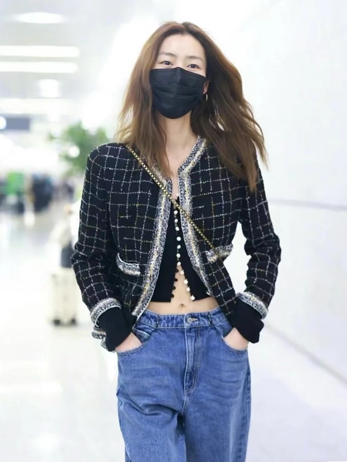 冬季显瘦外套小香风搭配,冬天怎么穿小香风外套