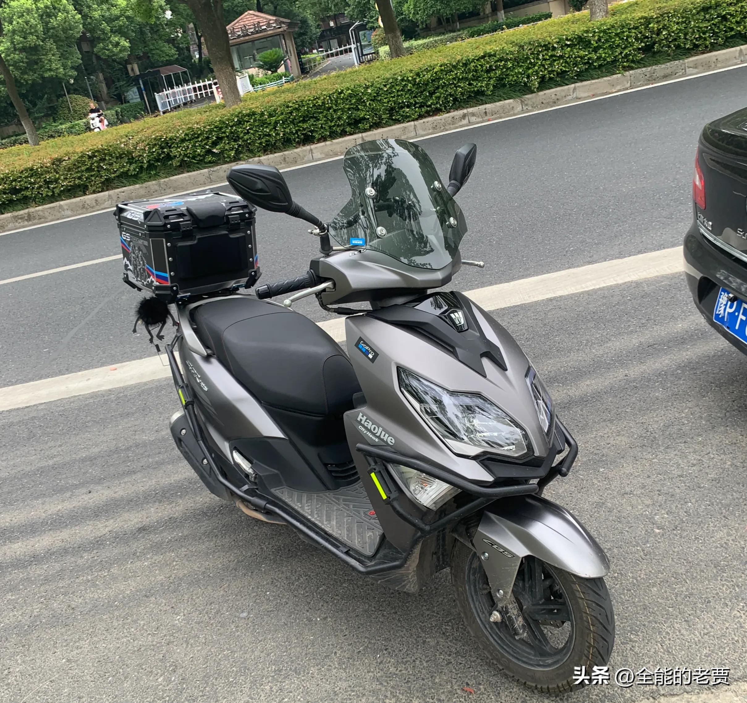 力刻318踏板摩托车长途之旅,踏板摩托车跑长途发动机受得了吗