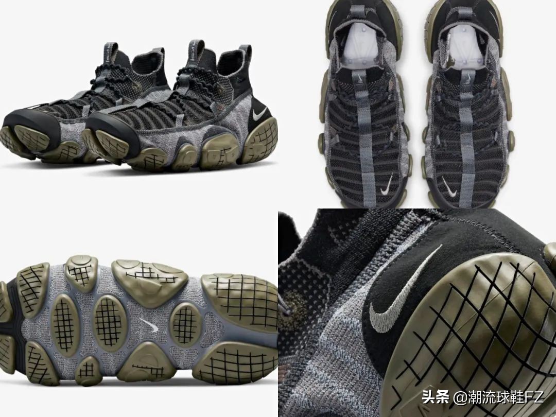 巴黎世家和nike联名的钉子鞋,类似巴黎世家轮胎鞋的鞋