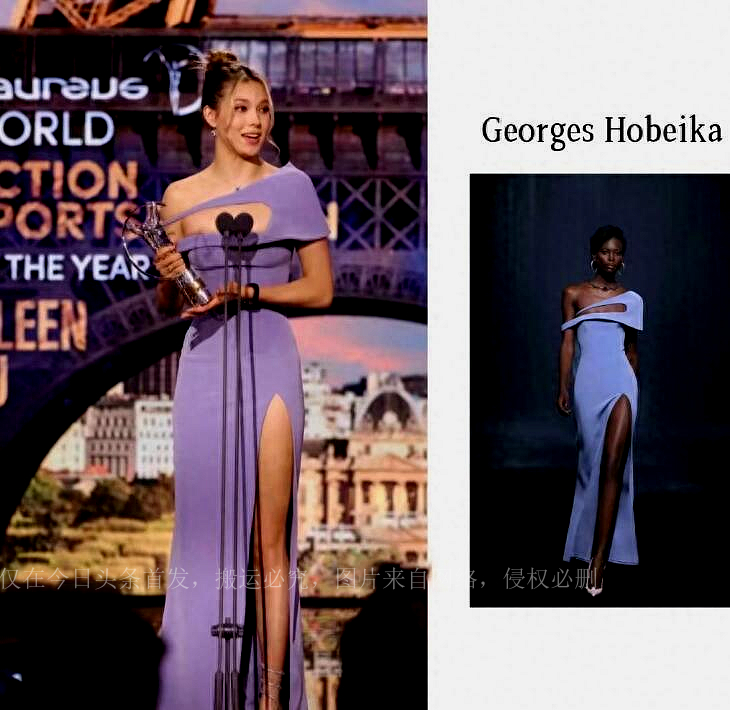 谷爱凌穿礼服秀身材引争议,谷爱凌黑色短裙造型被采访