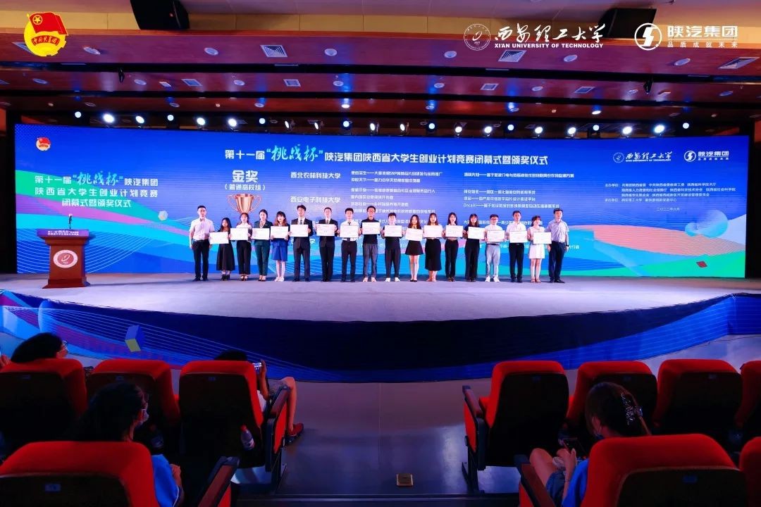 强！陕西师范大学一次性捧回“创业大赛”12项大奖！