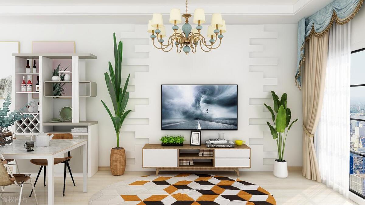 电视柜长宽高最合适的尺寸,电视柜的高度及尺寸多少比较好