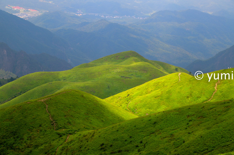 武功山的云中草原,武功山旅游攻略雪景