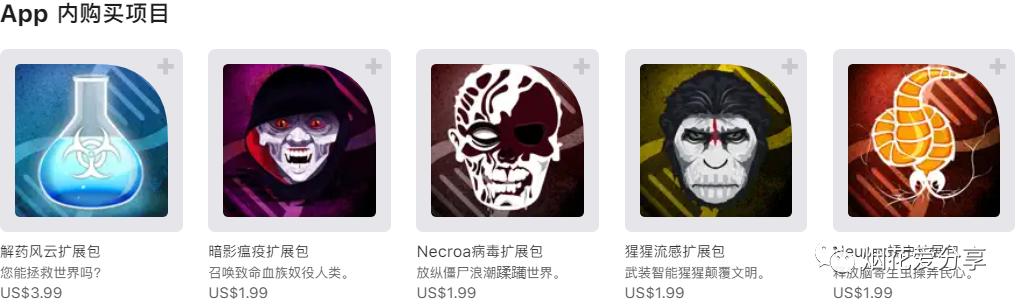 苹果ios游戏分享【瘟疫公司】全内购