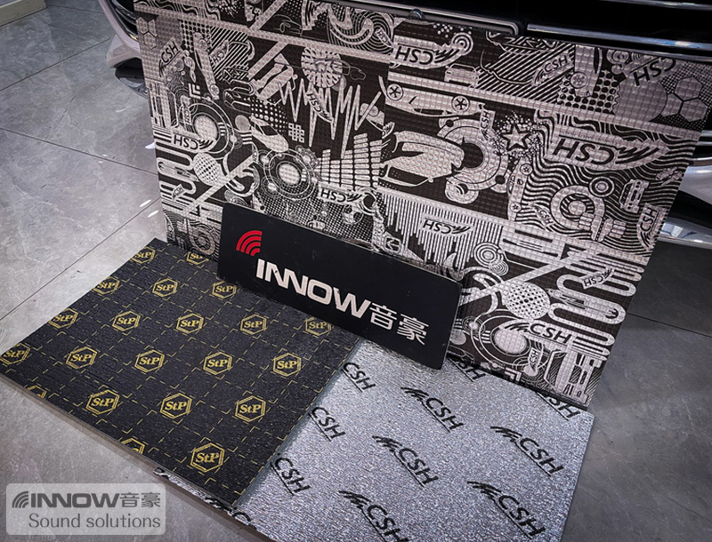 降噪进行时上海音豪比亚迪秦pro汽车隔音改装俄罗斯StP