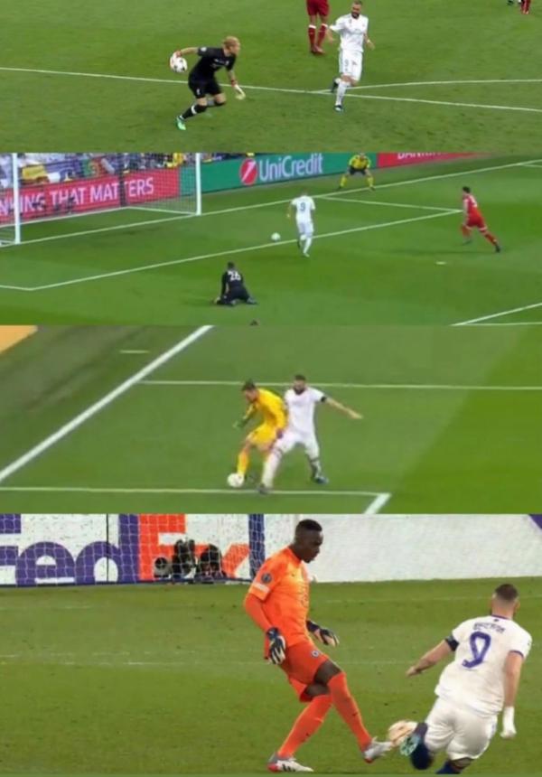 被本泽马逼抢失误的门将系列,欧冠门将失误本泽马