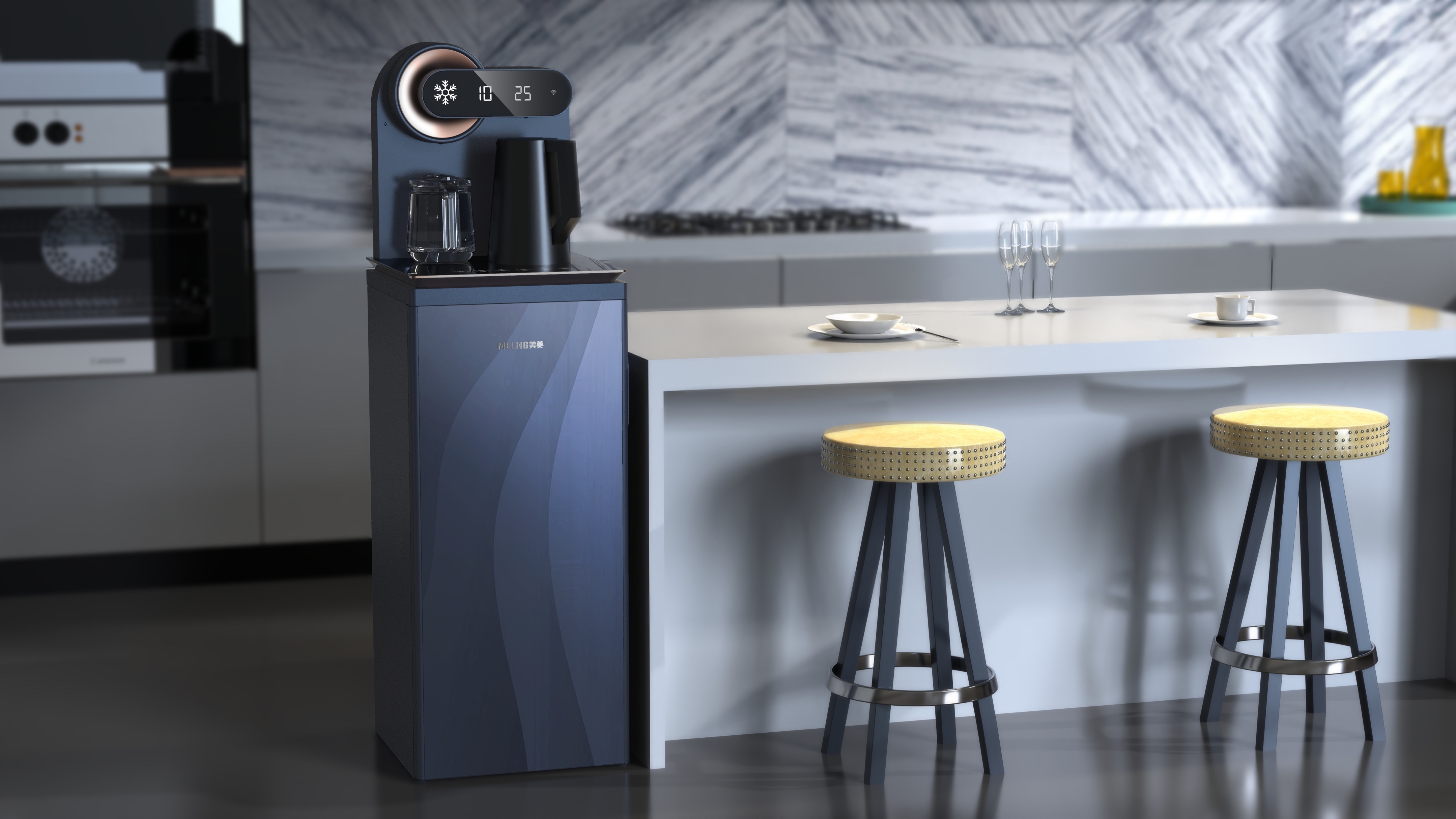 美菱茶吧机家用全自动智能,美菱茶吧机比奥克斯茶吧机怎么样