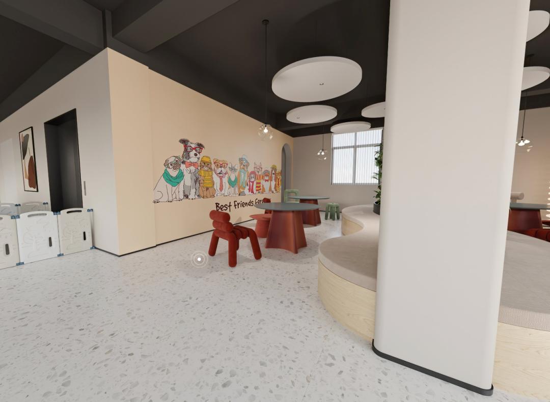 宠物店设计文字,宠物店设计功能区域