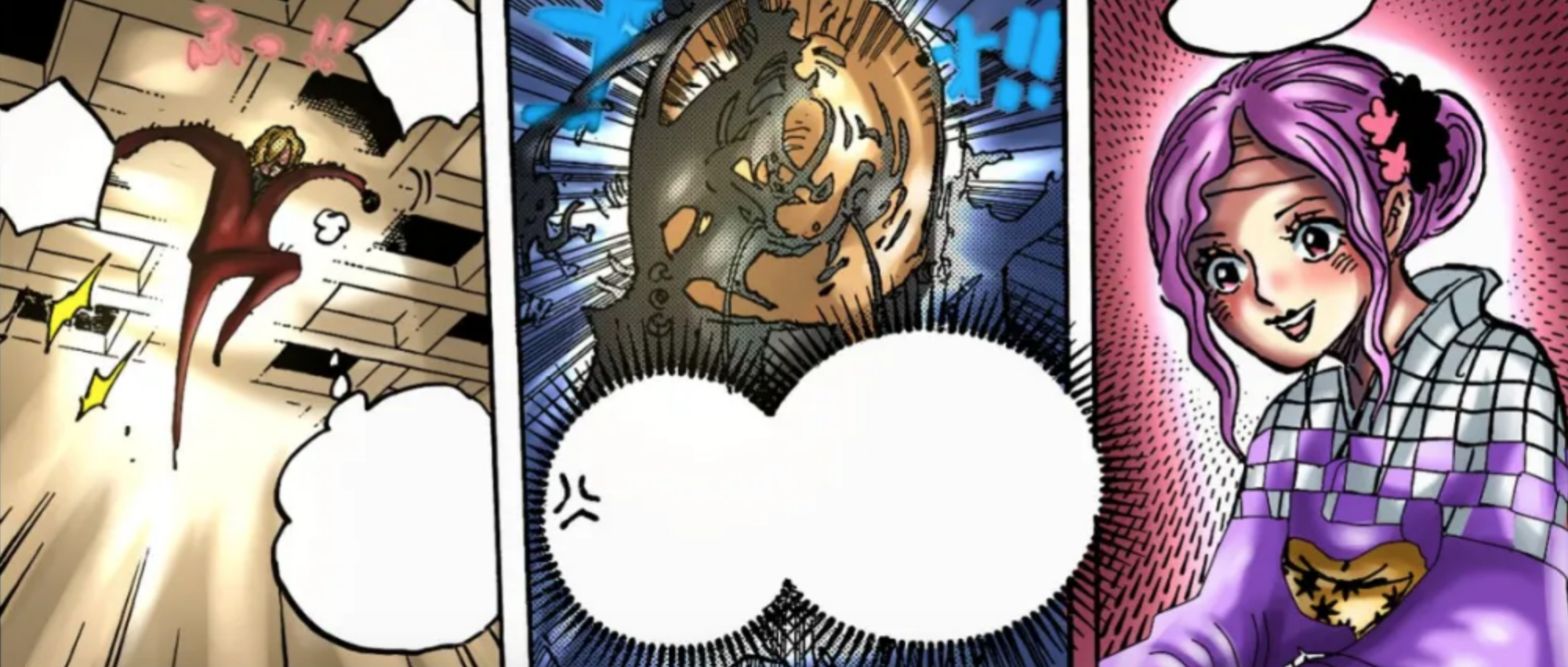 海贼王1034话山治vs奎因,海贼王山治1028话