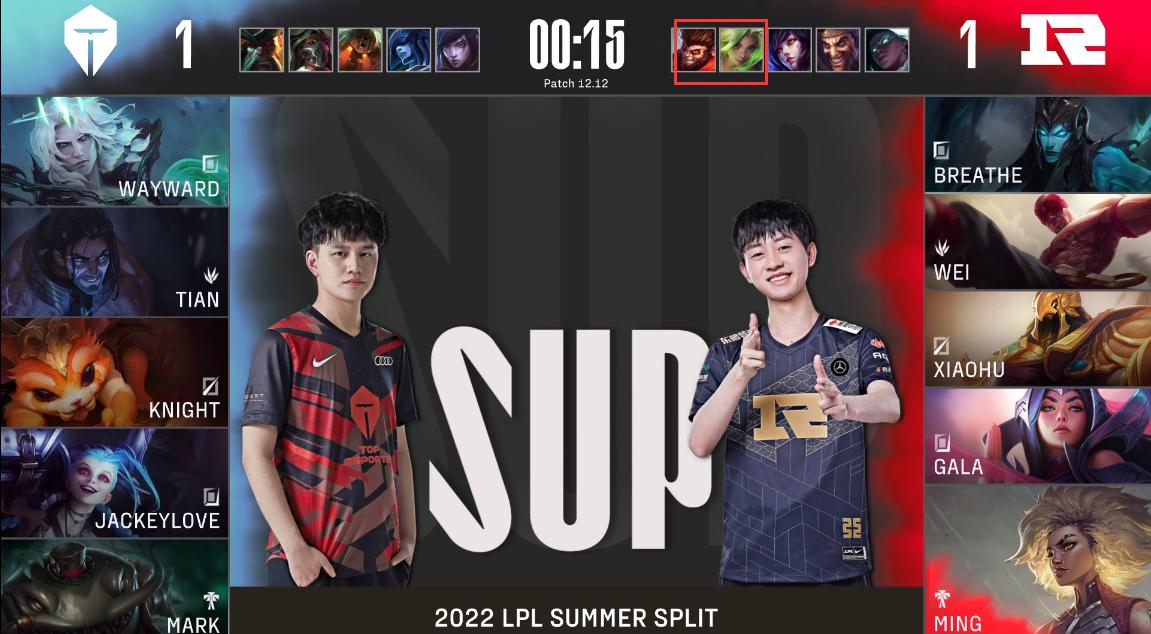 lpl蓝色方代表着什么,lpl百分百胜率阵容