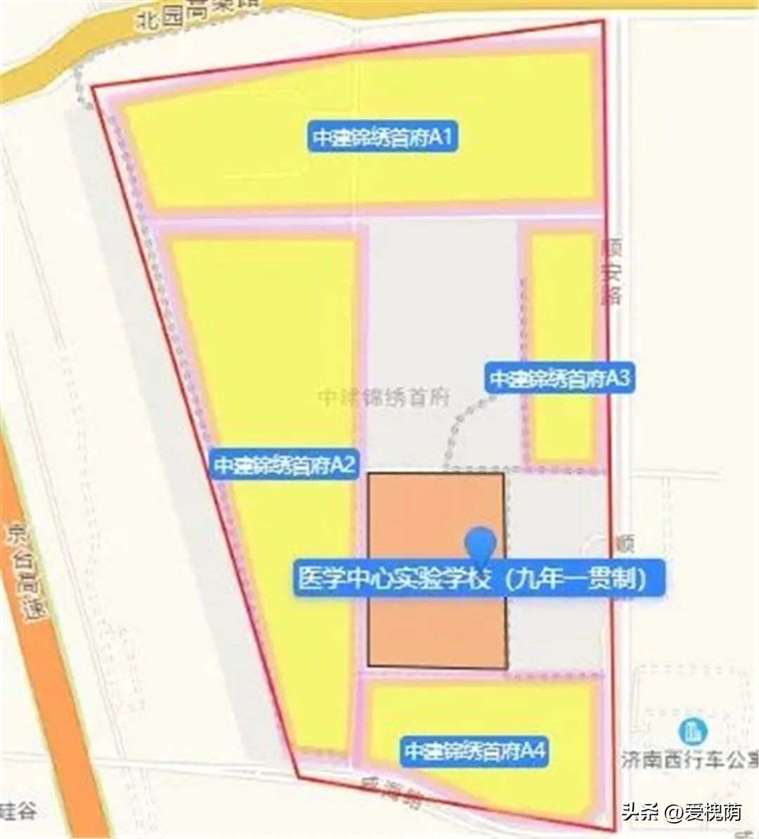 2020槐荫学区划分,槐荫新增学区规划