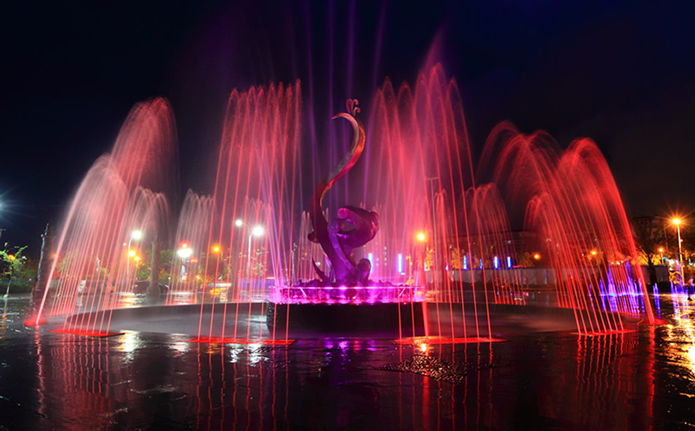 各种音乐喷泉的视频,音乐喷泉的特点