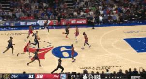 约基奇看库里表情,约基奇不摸球