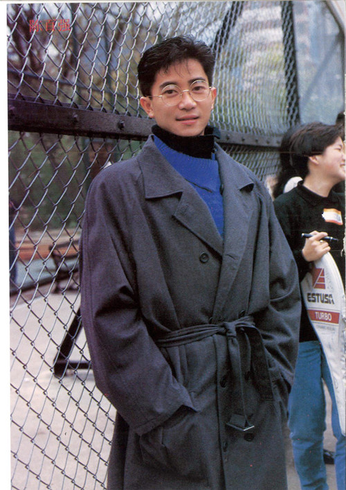 陈百强衣着品味帅到炸,陈百强时尚品味