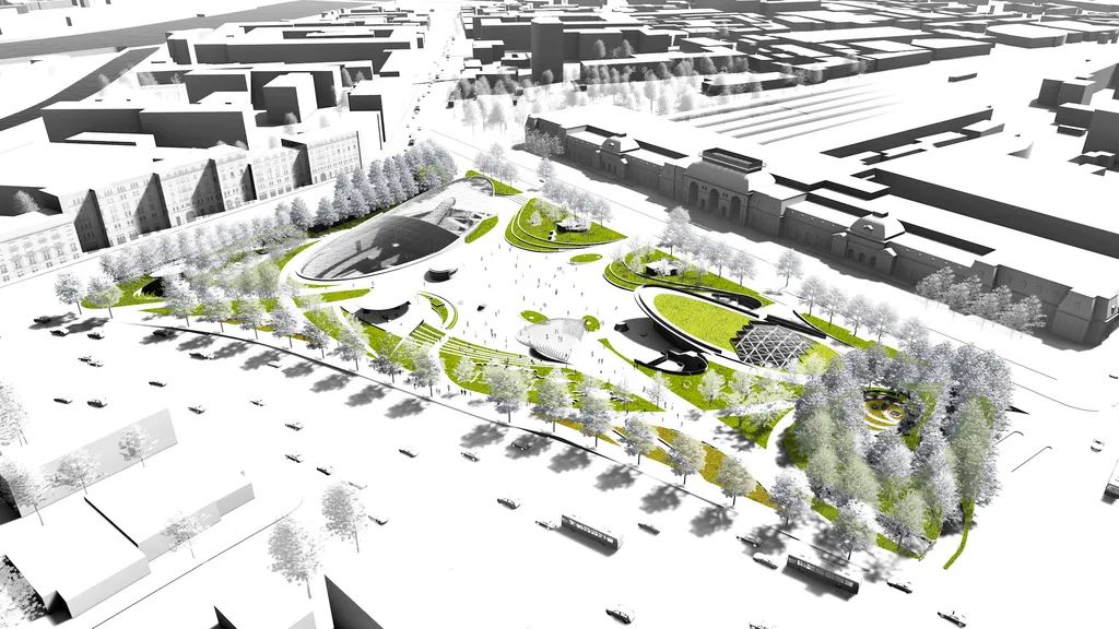 元亩塘公园景观设计,高端公园绿化景观设计