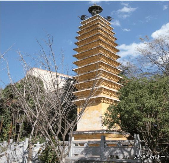 云南昆明古建筑群图,云南省昆明市官渡古镇古建筑