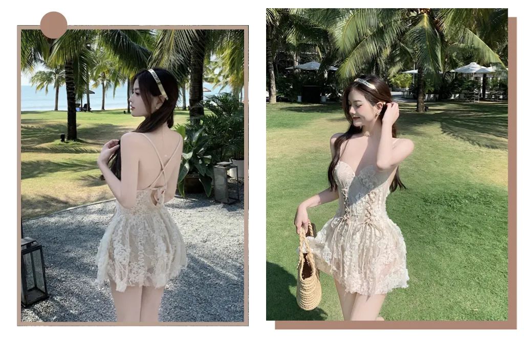 2021泳衣推荐显瘦遮肉防晒,保守又好看的泳衣显瘦仙气