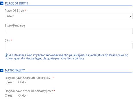 巴西因公签证怎么申请,巴西因公普通护照签证