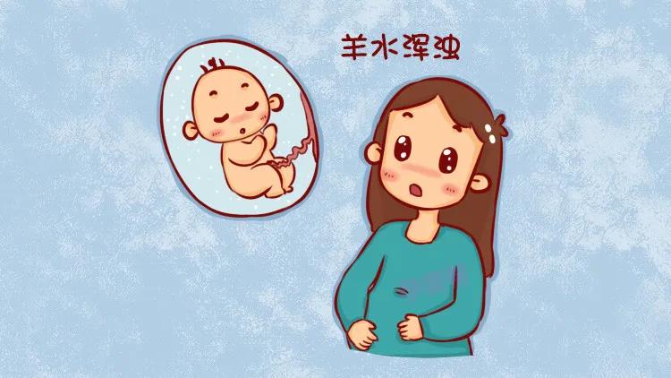 孕中期查出羊水浑浊怎么办,孕妈妈做b超检查是双胞胎