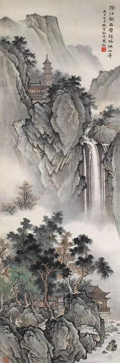 名家画太行山水画作品欣赏,名家孙天牧山水画精选欣赏