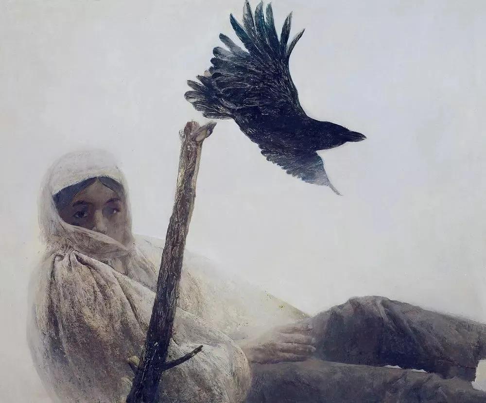 罗中立何多苓油画欣赏,何多苓人物油画教学视频