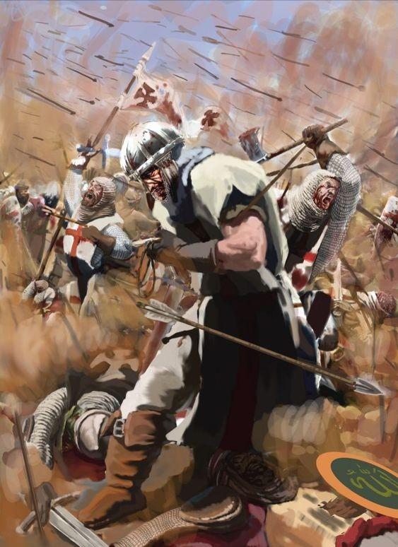 中世纪战争十字军,中世纪十字军全图