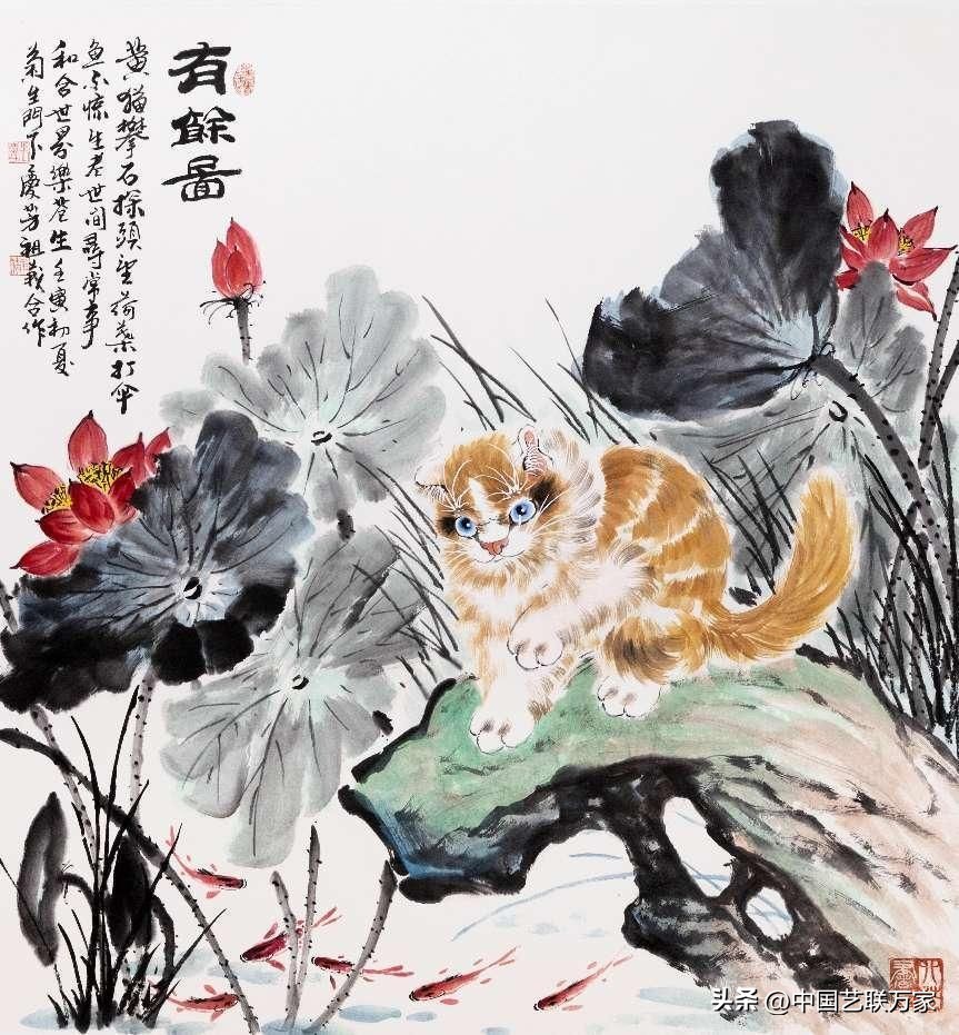 白石虾的作品欣赏,百岁绘画大师齐白石