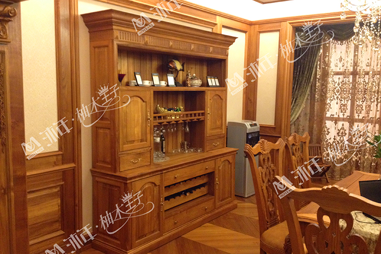 金丝柚木和乌金木家具,金丝柚木家具的特点