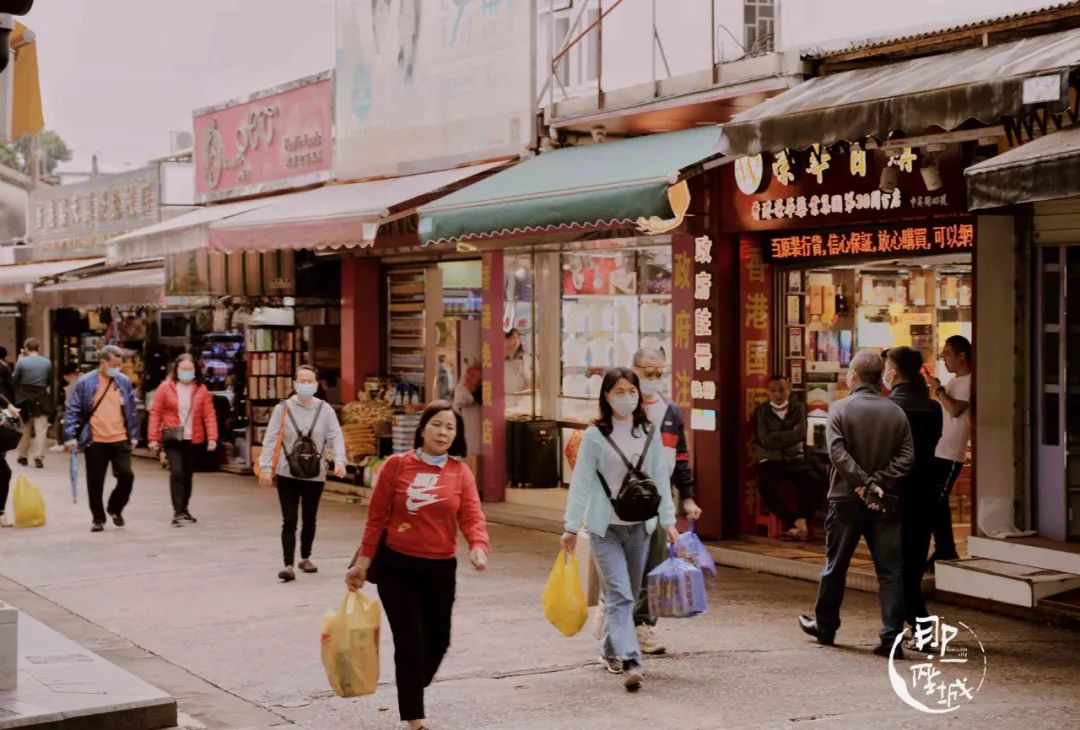 香港和深圳交界的中英街,香港跟深圳最近的地方中英街