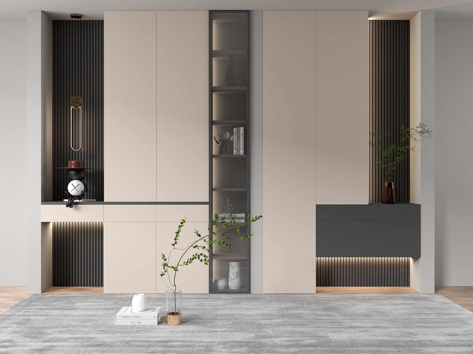 长虹激光电视100寸最佳电视柜高度,挂墙电视柜一般挂多高