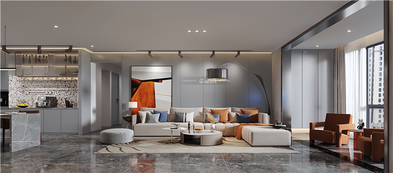 润城五区94平方装修案例,润城壹号院130户型装修效果图