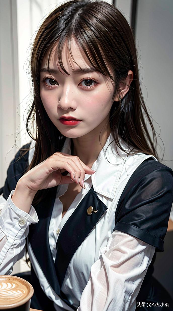 夏季壁纸高清美少女,职业装女性壁纸高清大图