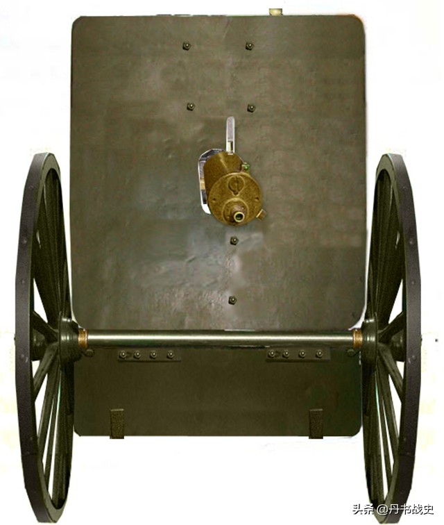 早期失败的机枪战术探索，俄国M1905型牵引式堡垒机枪