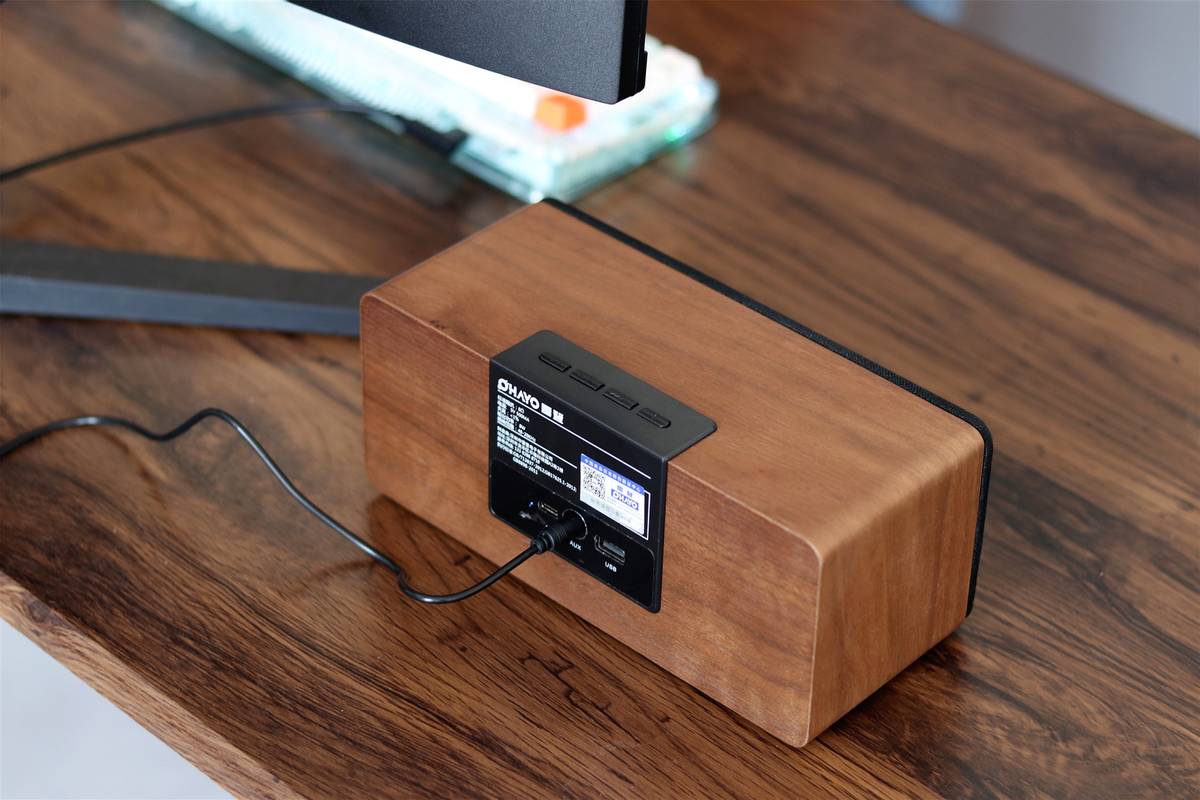 打工人随便买得起的蓝牙音箱：支持多种连接方式，声音很不错