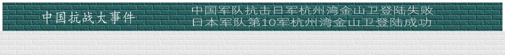 日军金山卫登陆后在漕泾和山阳镇的罪恶【日军杭州湾金山卫登陆】