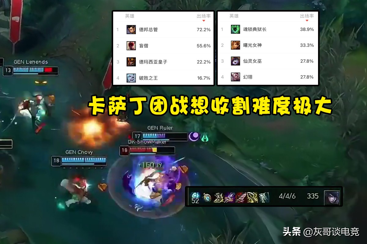 lpl春季赛四杀卡萨丁,lpl针对卡萨丁