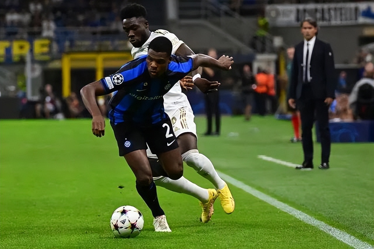 拜仁vs国际米兰萨内进球,欧冠萨内