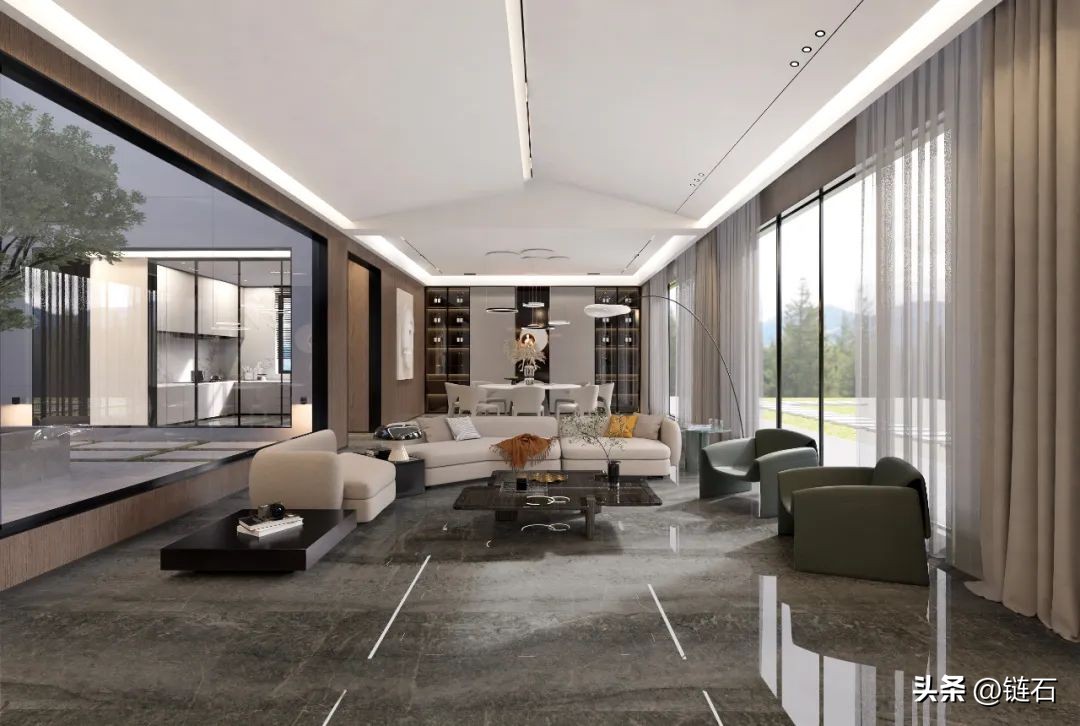 最近流行的灰色大理石,当下最流行的灰色大理石