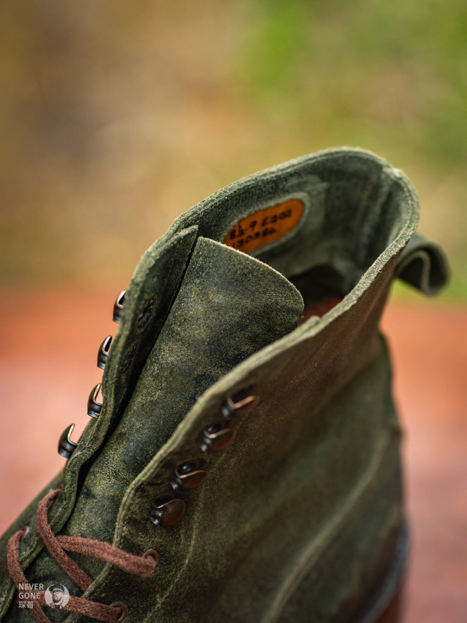 成功集邮EdwardGreen咔叽村靴：蜡翻毛Galway