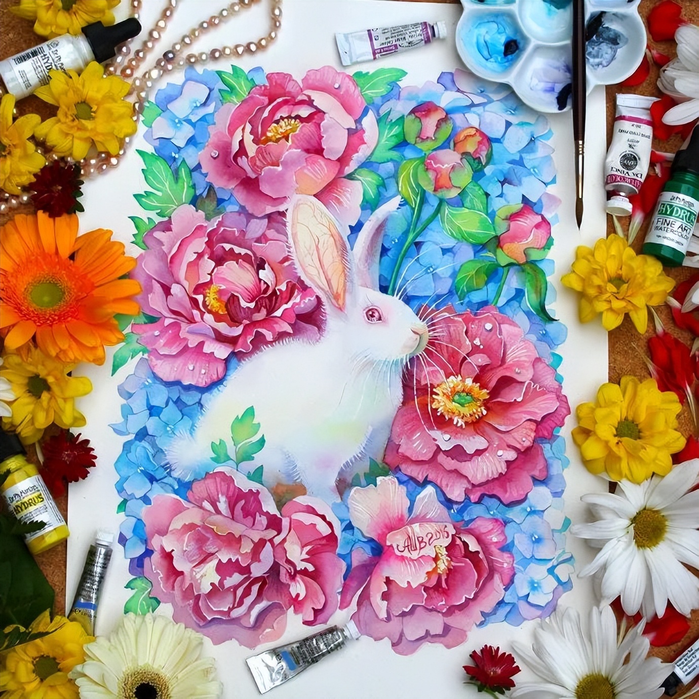 用色大胆的水彩作品,大神级水彩作品看完肯定不后悔