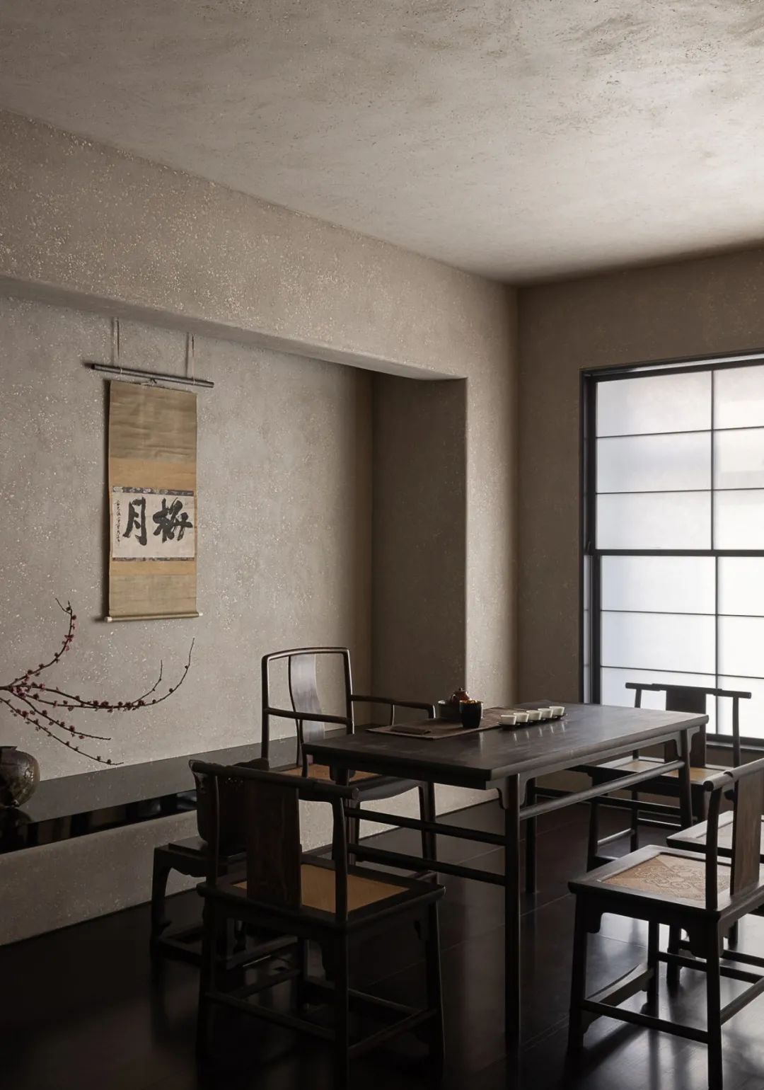 禅意美学与简约茶室,中式生活美学茶室