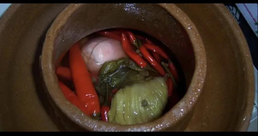 泡菜坛子坛口边缘长虫怎么回事,泡菜长虫是什么原因怎么处理