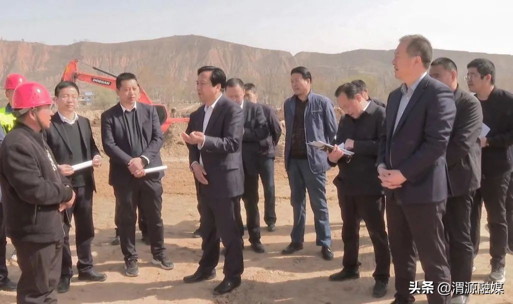 朱小兵调研县重点项目,张学勇调研全县重点项目建设