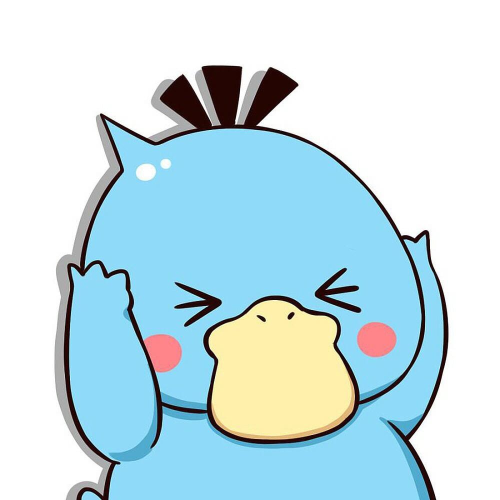 与可达鸭同类型的头像,动物可达鸭头像情侣