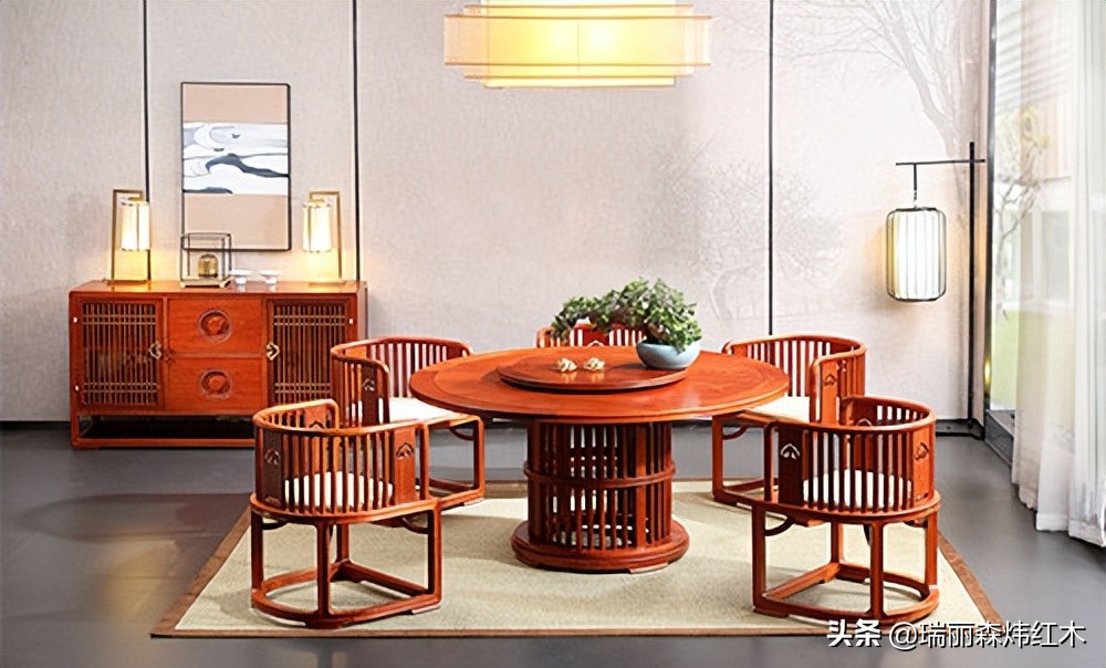 红木适合小户型,小户型红木搭配