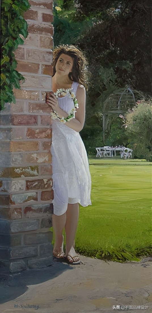 欧洲艺术家唯美人物肖像油画,荷兰画家古典静物油画作品欣赏