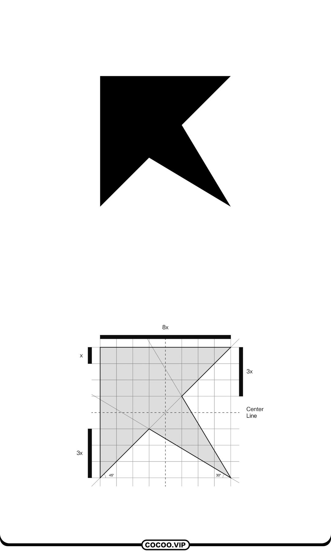 八一！力量感与美感兼得！几何标志真香？