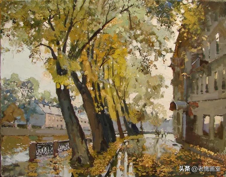 卢卡斯阿纳托尼油画作品赏析,爱尔兰画家的风景油画欣赏